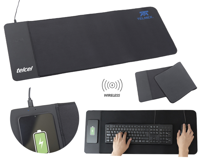 Mouse pad de carga rápida